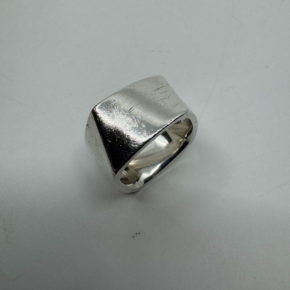 Tiffany Frank Gehry Torque square ring. - Picture 3 of 6